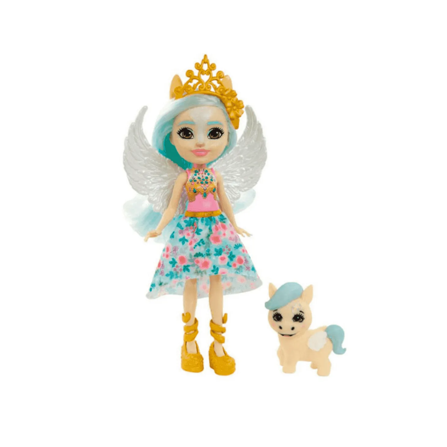 Enchantimals Royal Paulina Pegaso y Mascota Wingley