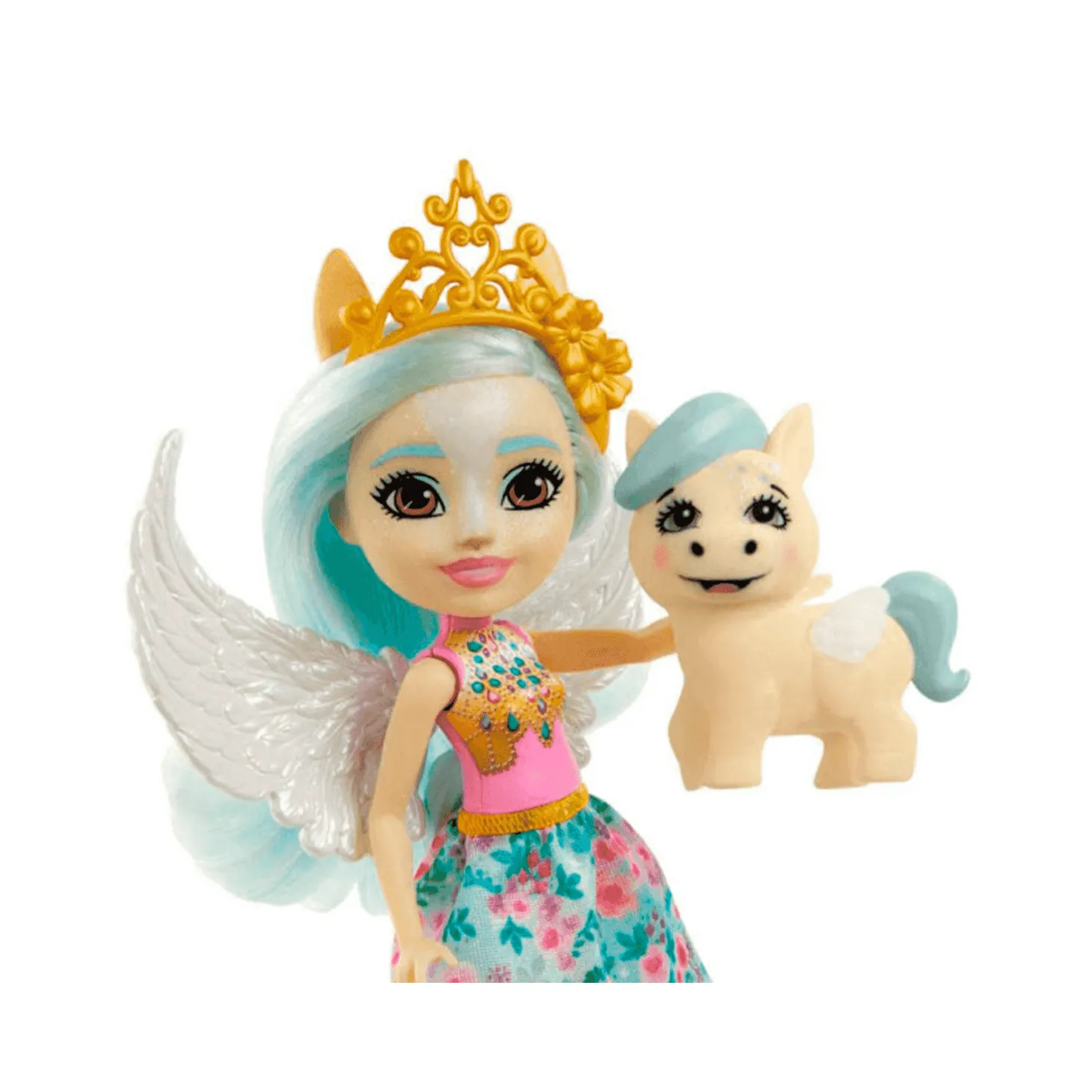 Enchantimals Royal Paulina Pegaso y Mascota Wingley