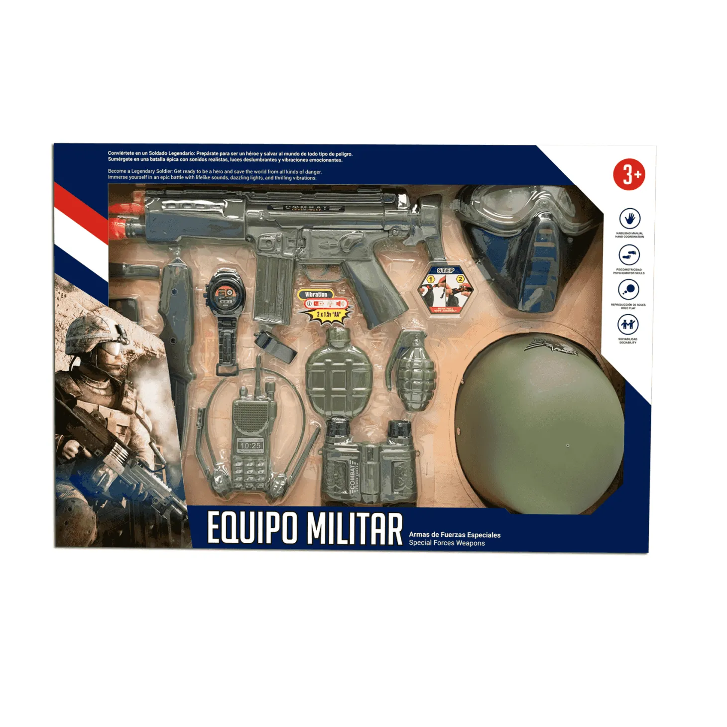 Equipo Militar Juego de Fuerzas Especiales