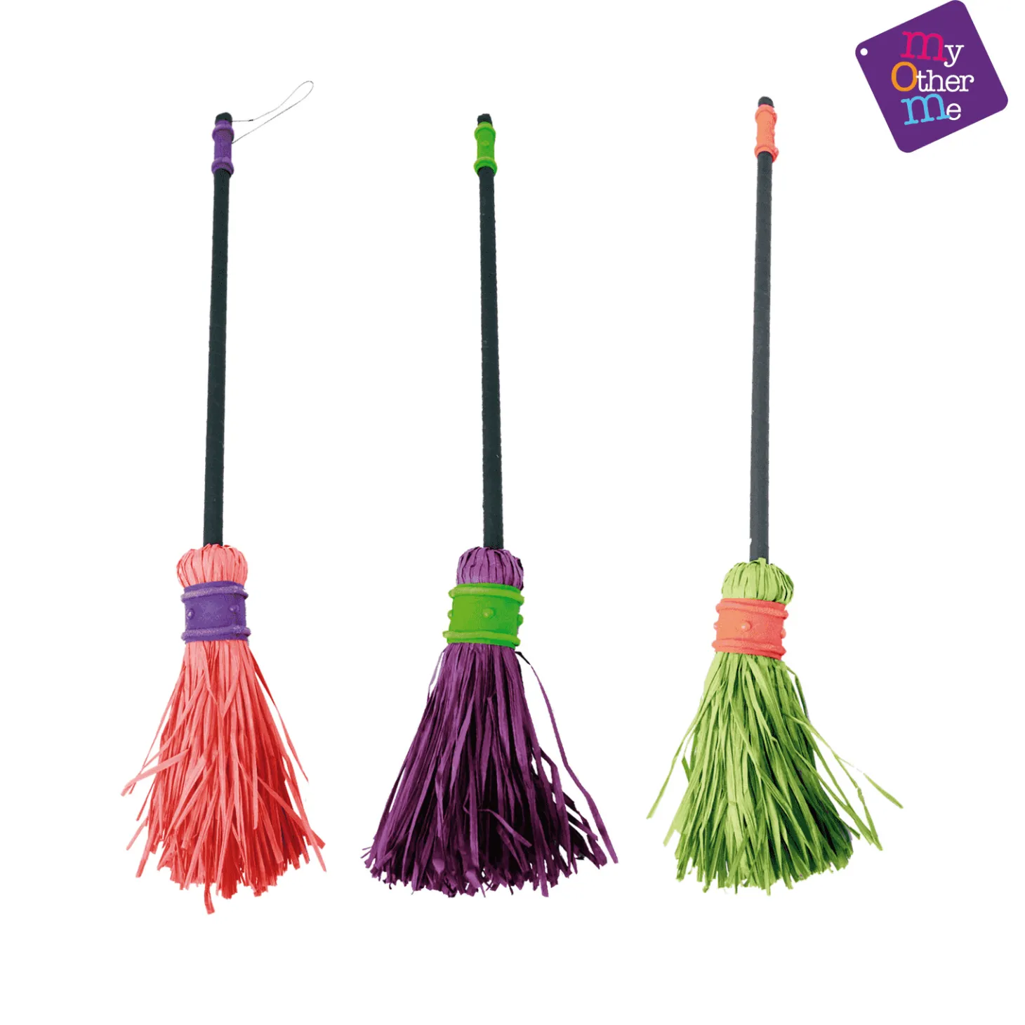 Escoba Bruja para disfraz