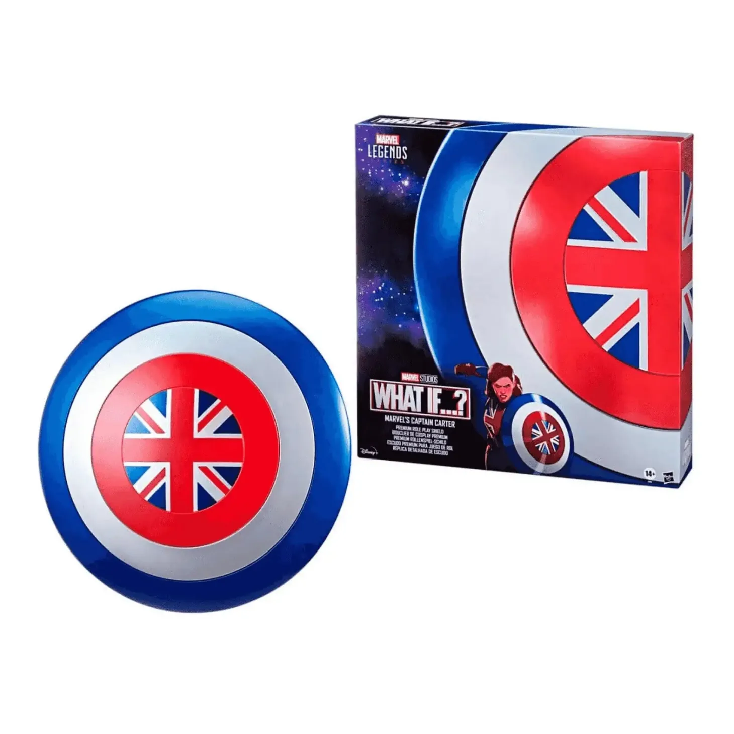 Escudo Capitana Carter Marvel Legends Series – Juego de Rol Escala 1:1