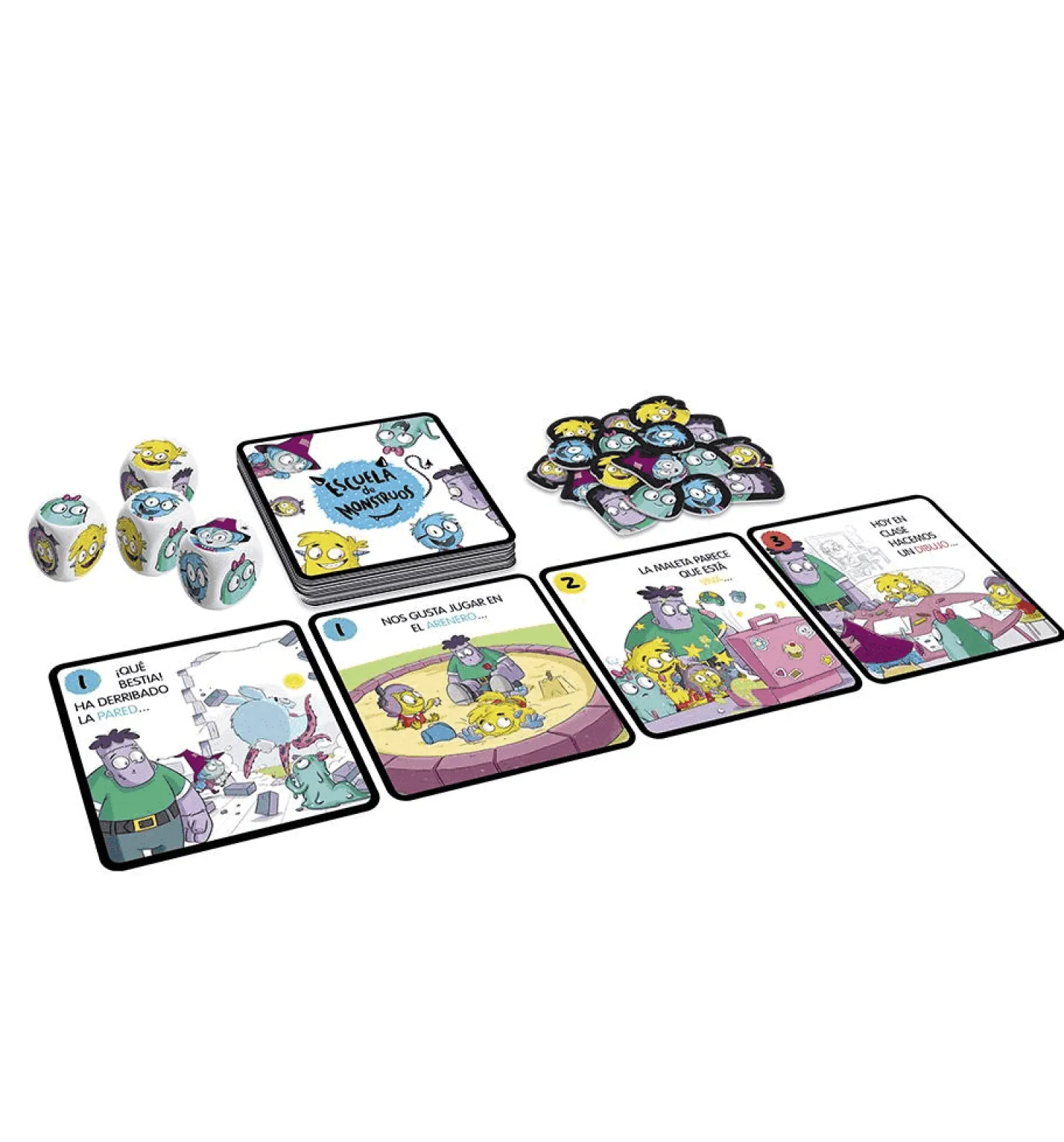 Escuela de Monstruos – Juego de Dados y Rimas para Peques desde 5 Años