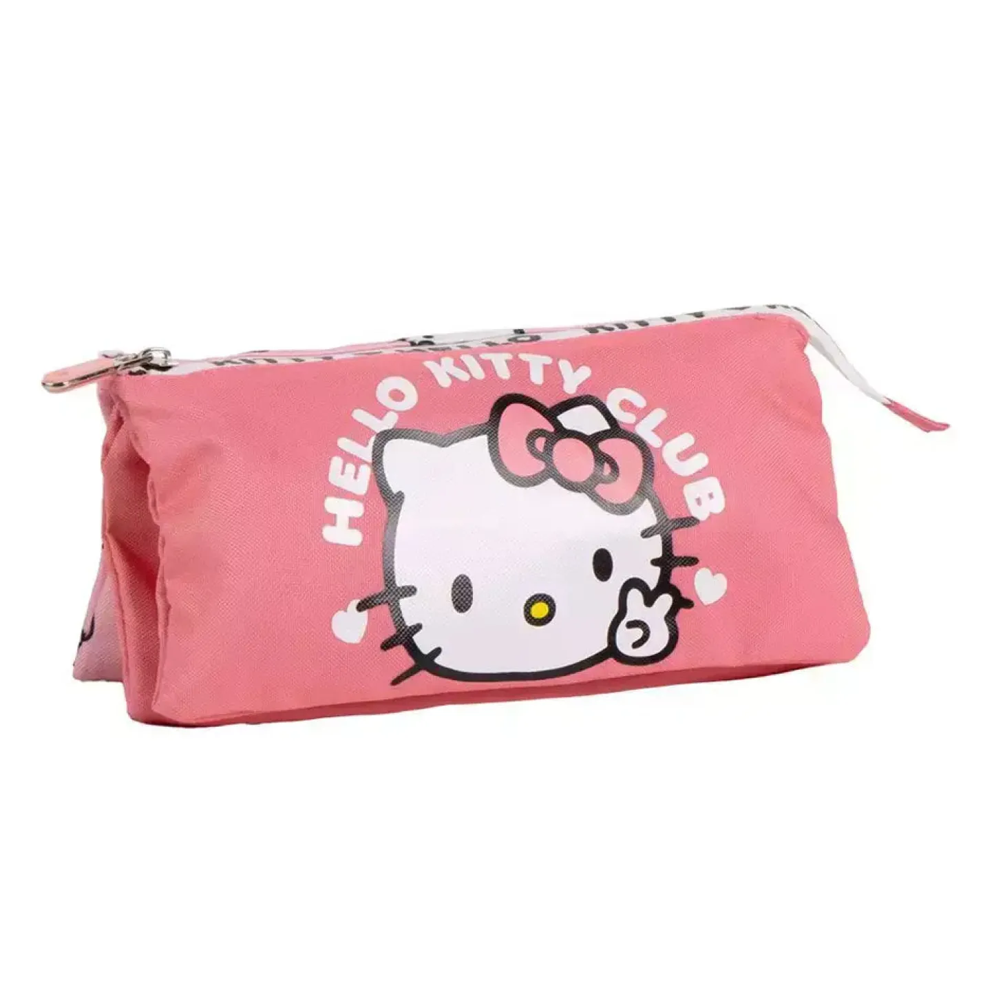 Estuche Portatodo Hello Kitty 3 Compartimentos