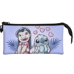 Estuche Triple Lilo y Stitch Couple Karactermania