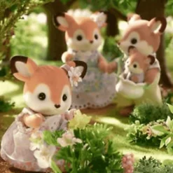 Familia de Ciervos Sylvanian Families