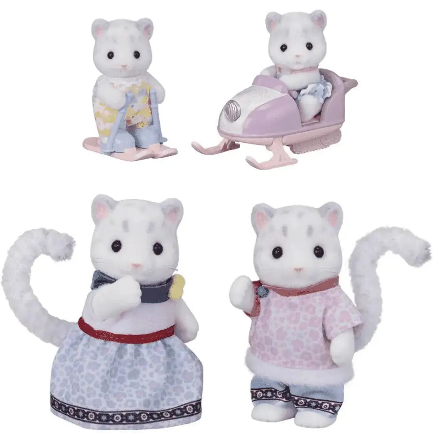 Familia Leopardo de las Nieves – Sylvanian Families