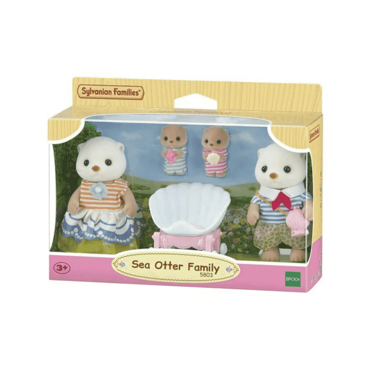 Familia Nutria Marina Sylvanian