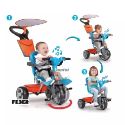 Feber Baby Plus Music – Triciclo evolutivo musical