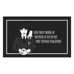 Felpudo Wednesday Diseño Purgatorio 45x75 cm
