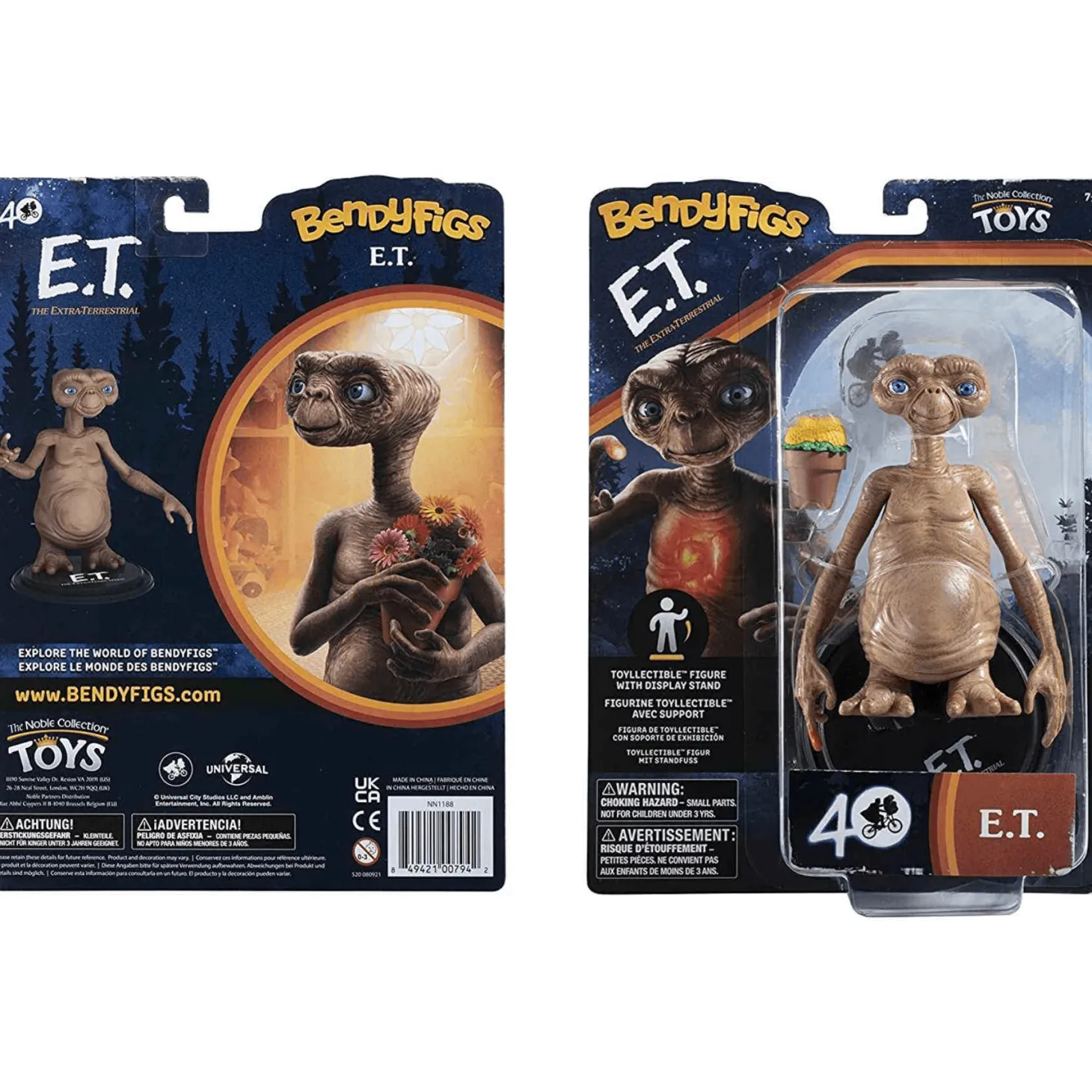 Figura Bendyfig ET Extraterrestre 14 cm