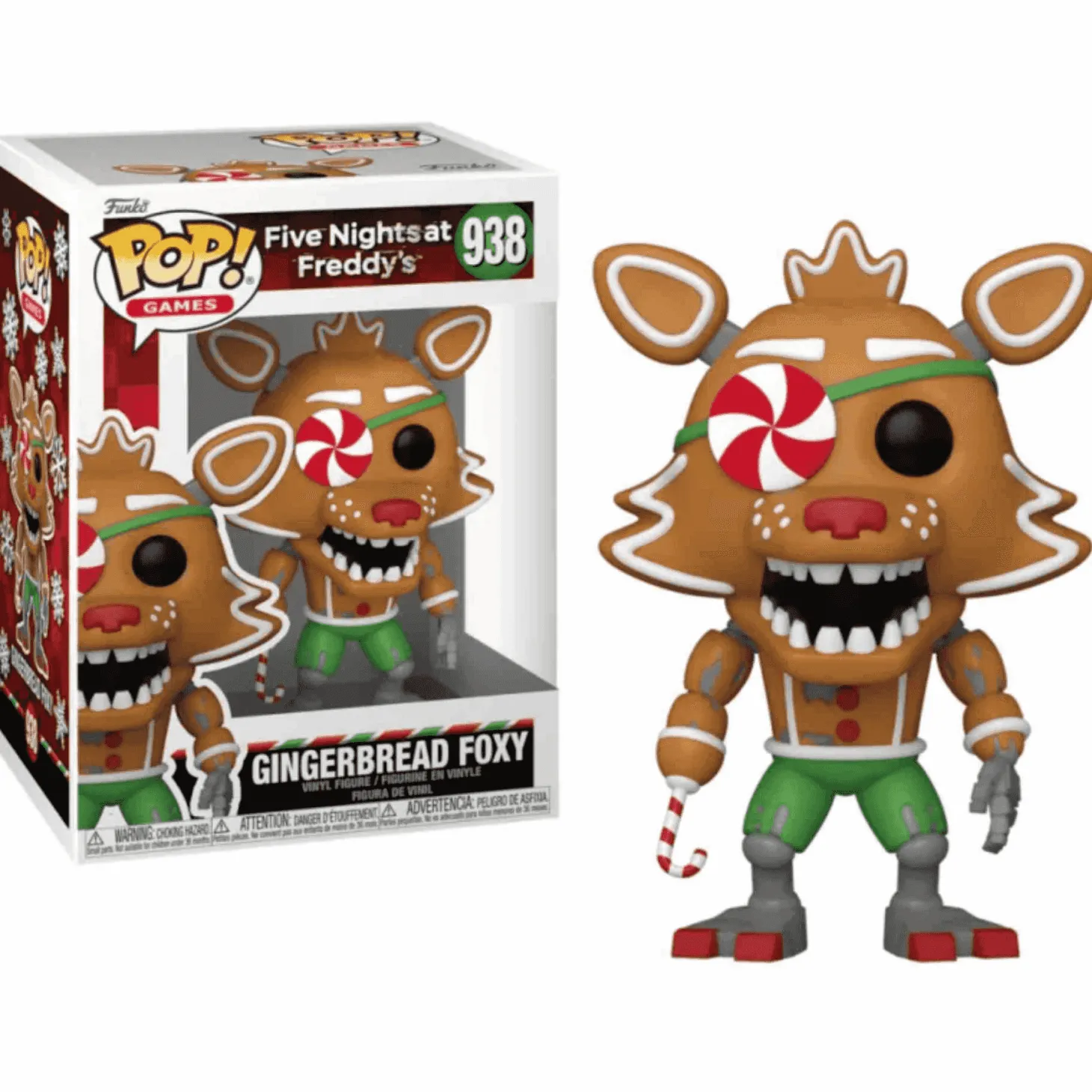 Figura coleccionable Funko Pop Games: Fnaf- Gingebread Foxy