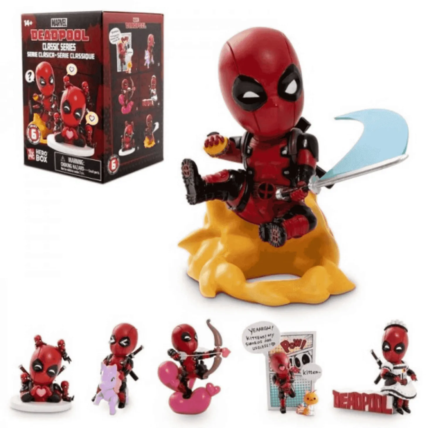 Figura de Acción Deadpool Serie Clásica
