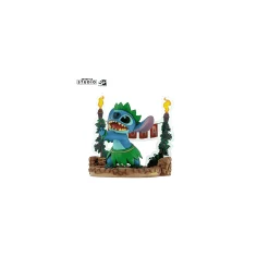 Figura de Stitch Bailando Hula – ¡Aloha Desde el Espacio!
