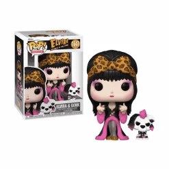 Figura Funko Pop Elvira & Gonk: edición especial para coleccionistas