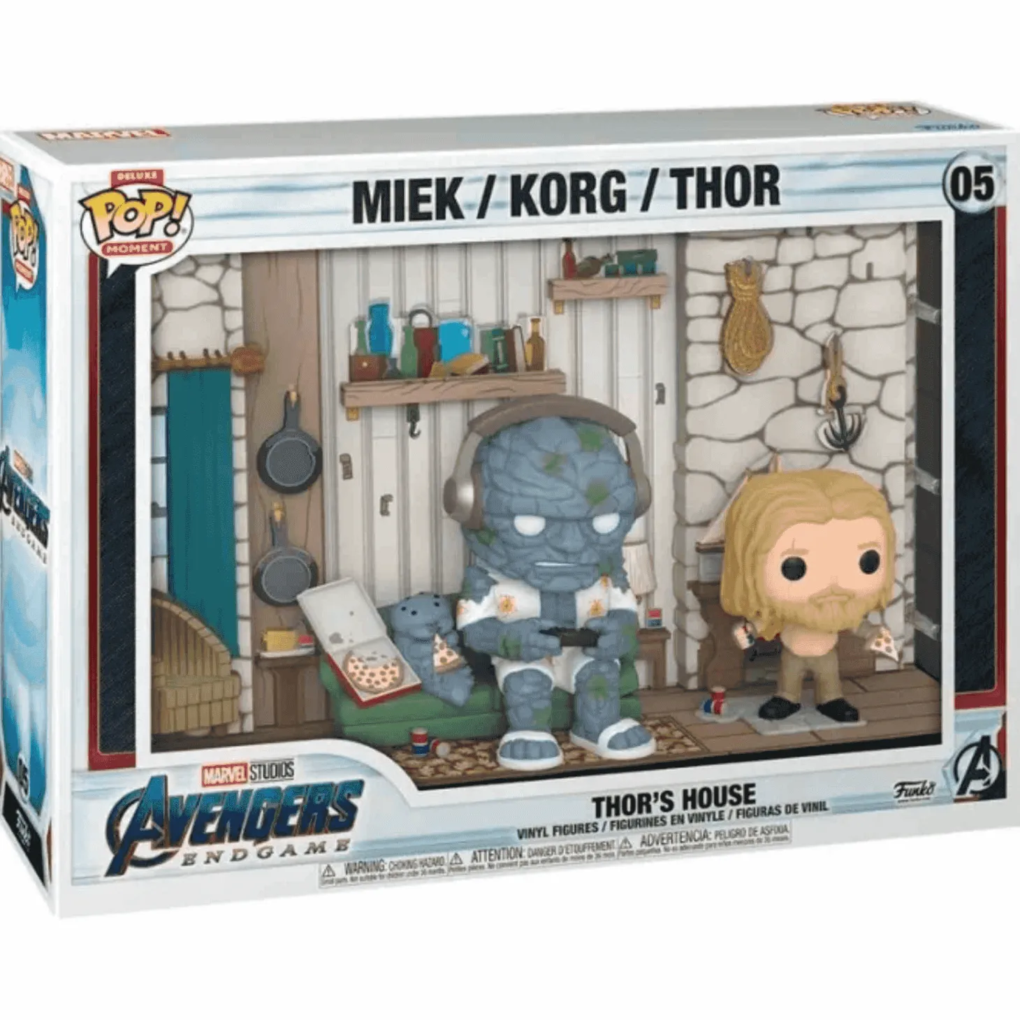 Figura Funko Pop Moments Dlx: Endgame- Thor’S House