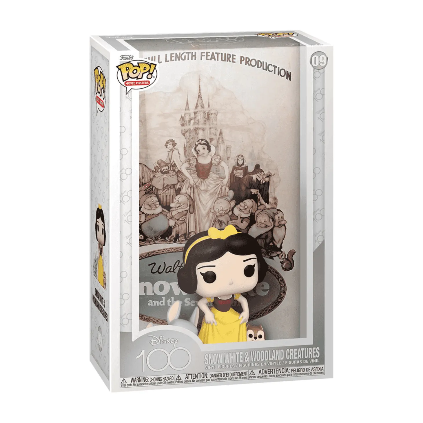 Figura Funko Pop Movie Poster de Disney: Blancanieves