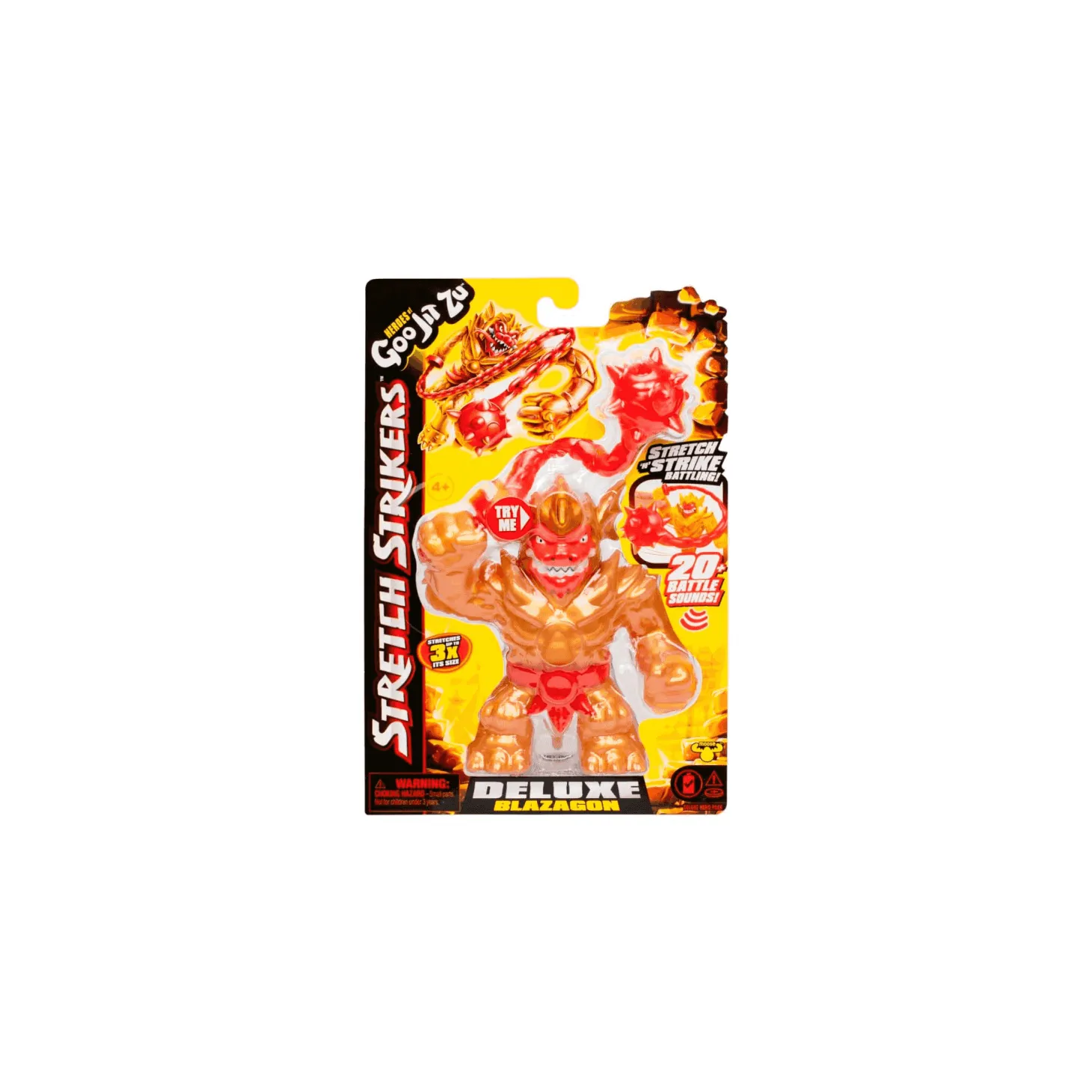 Figura Goo Jit Zu Blazagon Stretch Strikers Deluxe