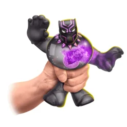 Figura Goo Jit Zu Vibranium Power Black Panther de Marvel