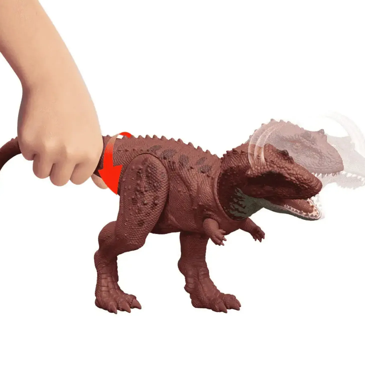 Figura Jurassic World Wild Roar Aucasaurio
