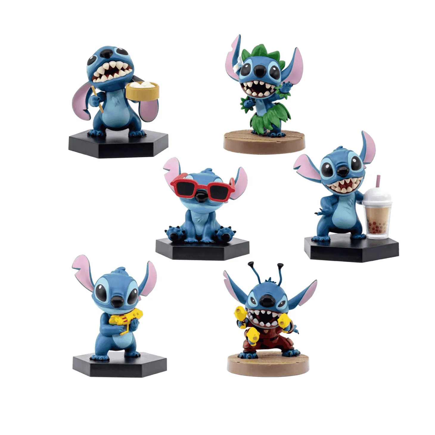 Figuras Sorpresa Stitch YuMe Hero Box Ola 2