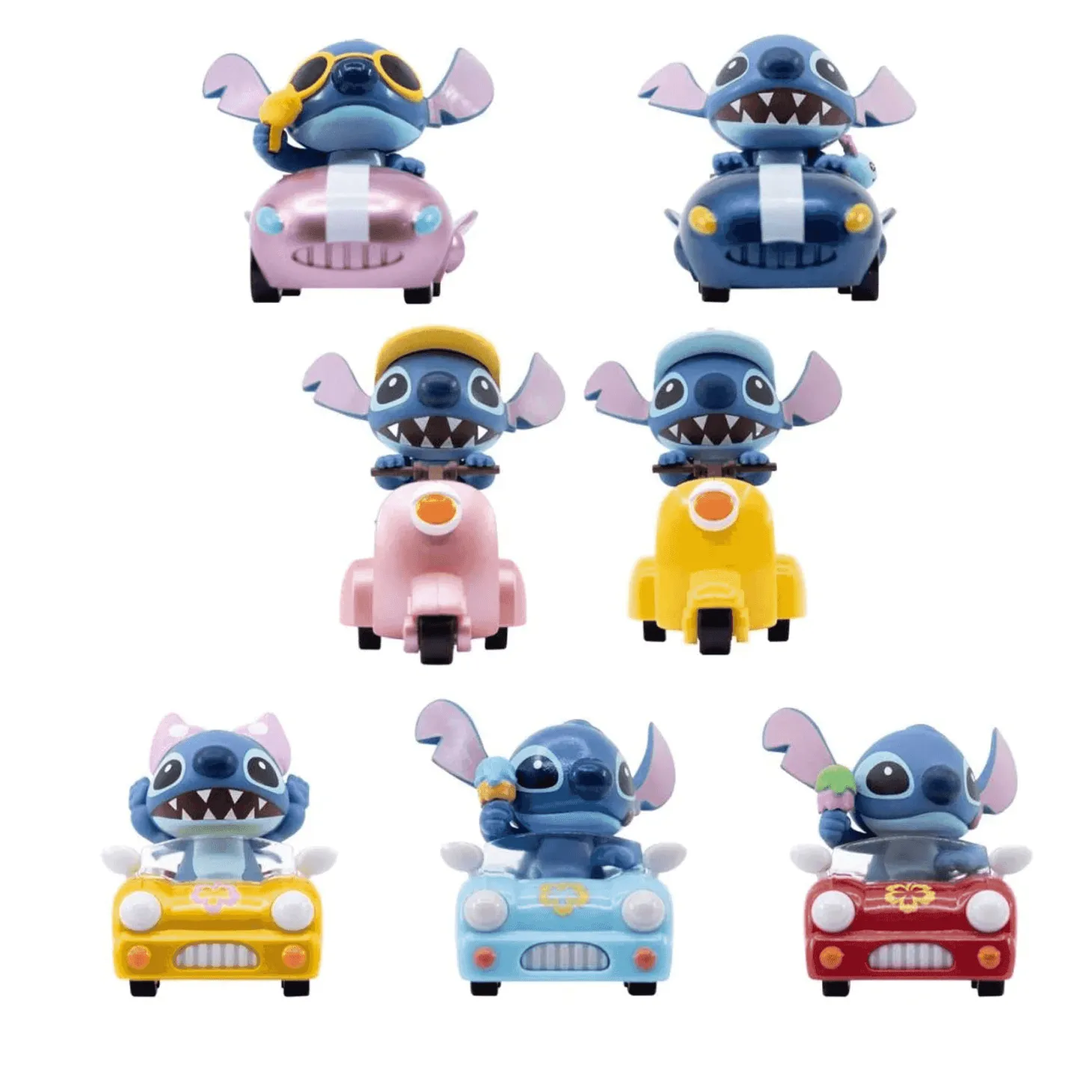 Figuras Stitch Zoom Hero con Retroceso surtidas