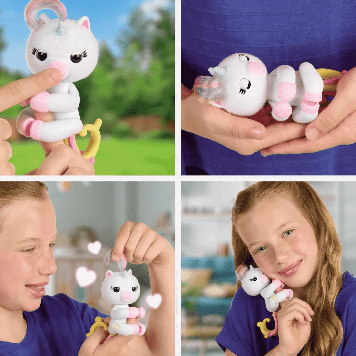 Fingerlings Unicornio Peluche Dedo