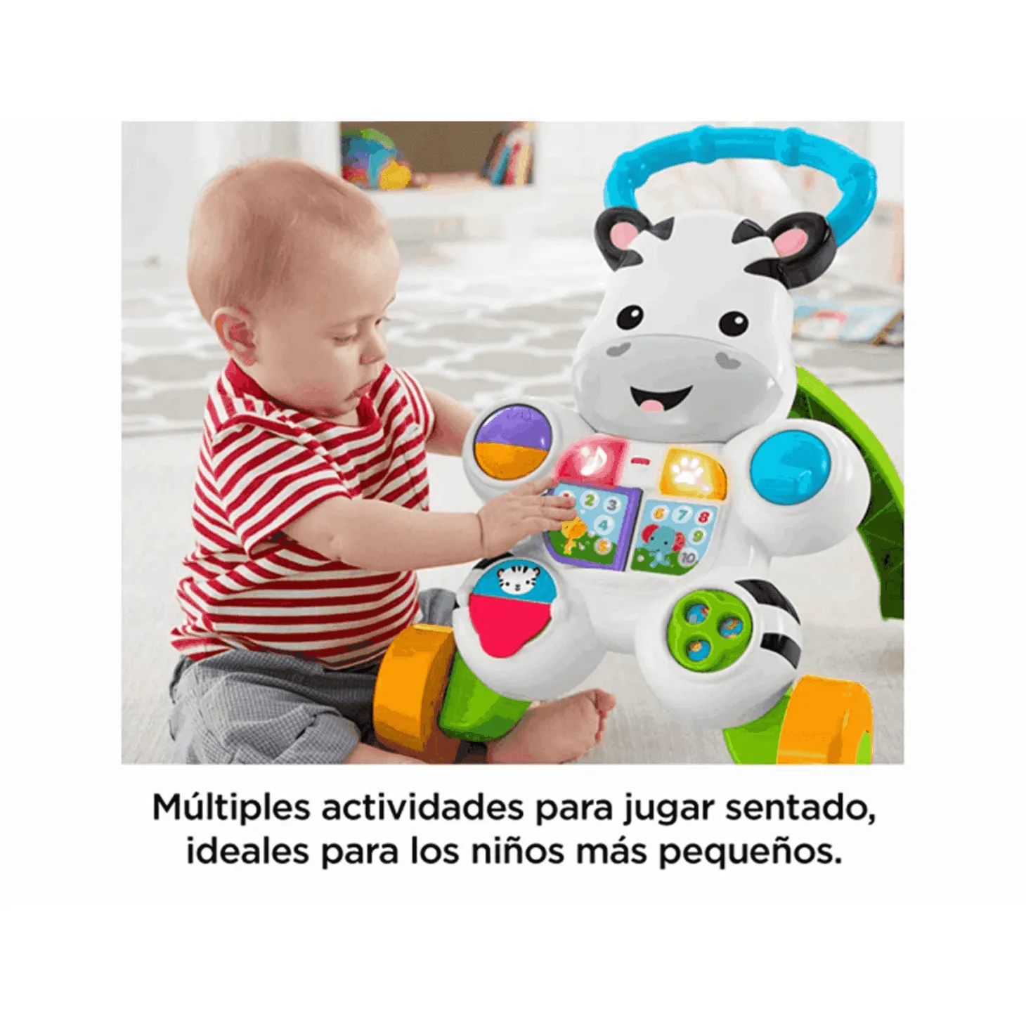 Fisher Price Correpasillos Cebra Parlanchina Primeros Pasos| Juguete Infantil