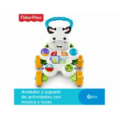 Fisher Price Correpasillos Cebra Parlanchina Primeros Pasos| Juguete Infantil