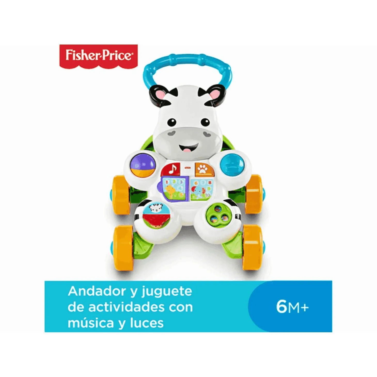Fisher Price Correpasillos Cebra Parlanchina Primeros Pasos| Juguete Infantil