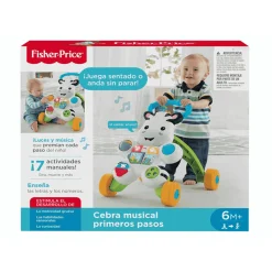 Fisher Price Correpasillos Cebra Parlanchina Primeros Pasos| Juguete Infantil