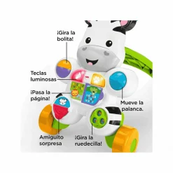 Fisher Price Correpasillos Cebra Parlanchina Primeros Pasos| Juguete Infantil