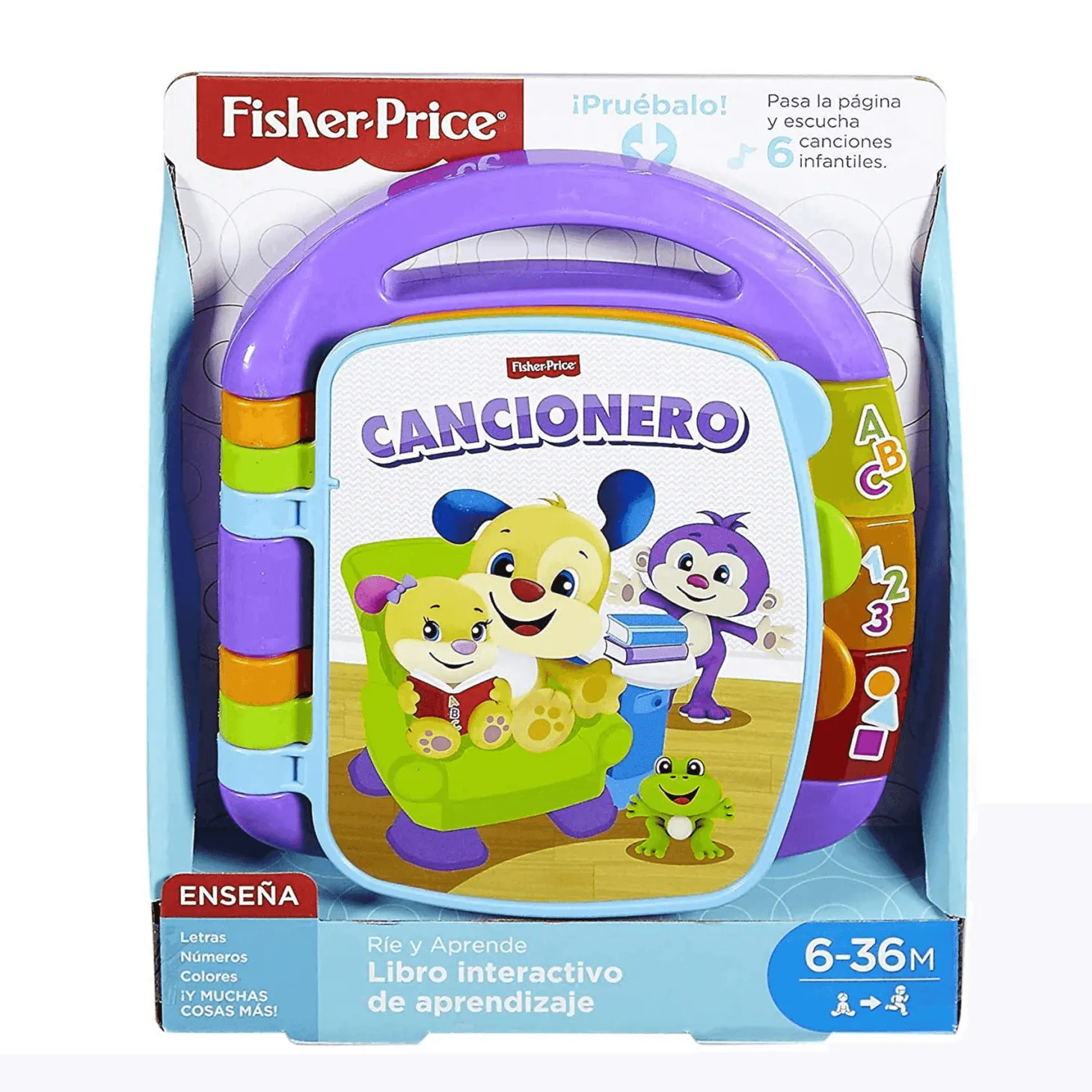 Fisher Price Libro Interactivo de Aprendizaje| Juguete Infantil