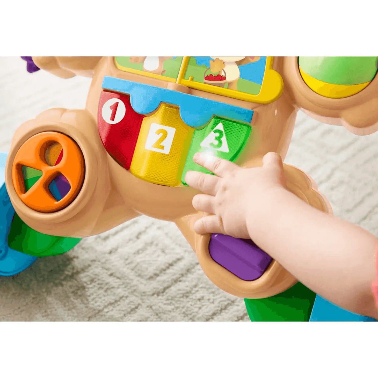 Fisher Price Rie y Aprende Andador Perrito Primeros Pasos