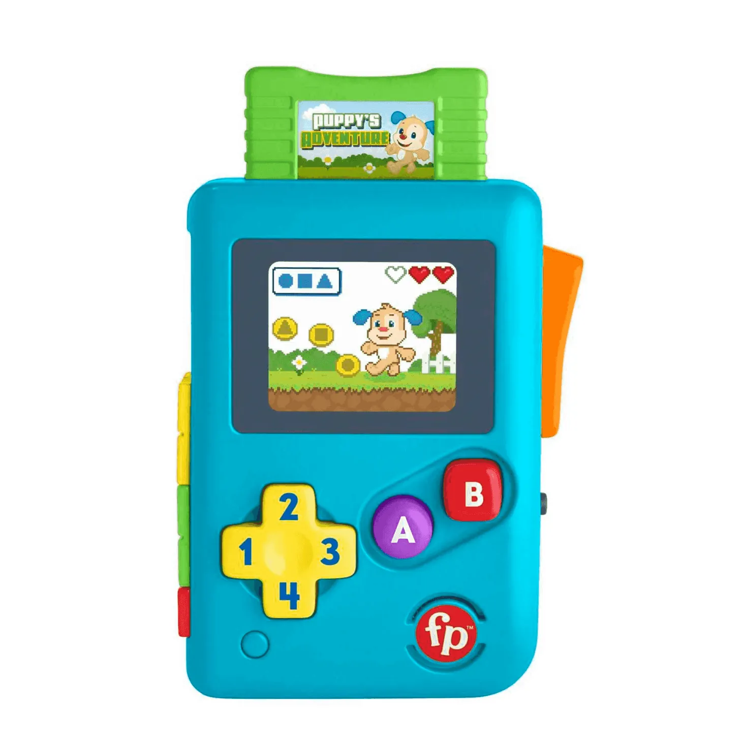 Fisher Price Rie y Aprende Miniconsola Retro