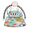 Fisher-Price Alfombra con piano con luces y sonidos Kick & Play Glow & Grow - Juguete de Fisher-Pric