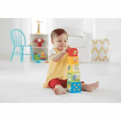 Fisher-Price Bloques apila y descubre juguete bloques construcción Mattel CDC52