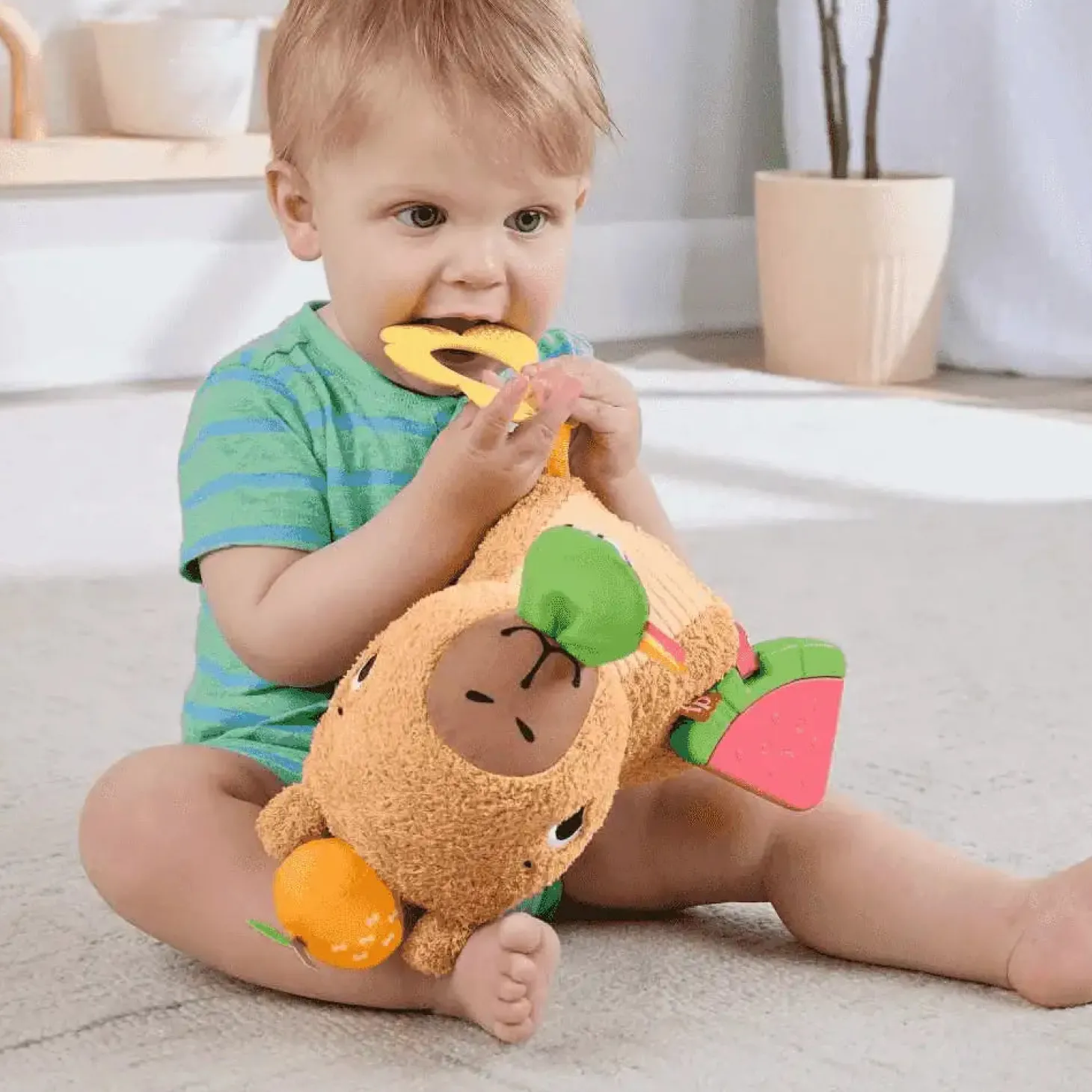 Fisher-Price Capibara Abracitos y jueguecitos - Juguete de Fisher-Price