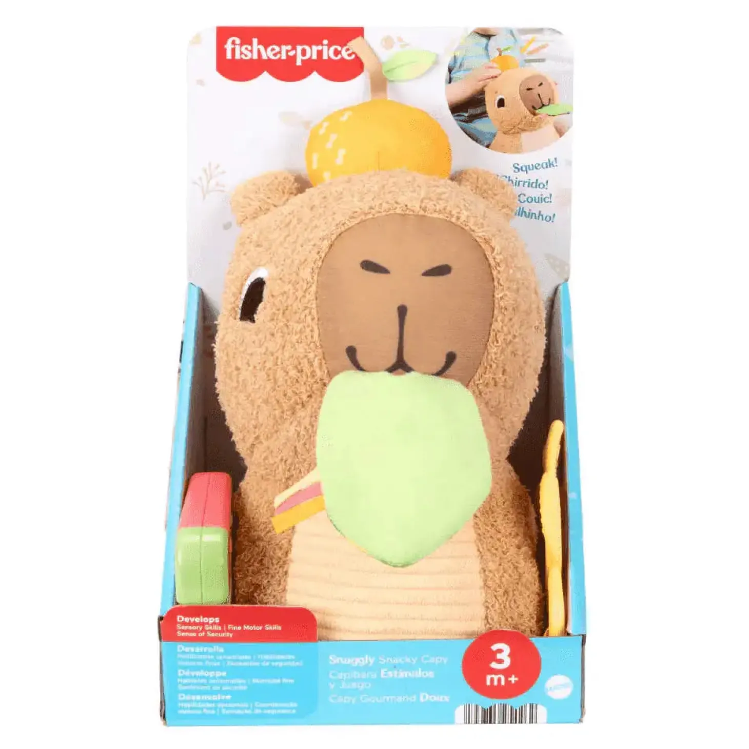 Fisher-Price Capibara Abracitos y jueguecitos - Juguete de Fisher-Price
