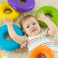 Fisher-Price Pirámide Balanceante juguete gigante para bebés +6 meses