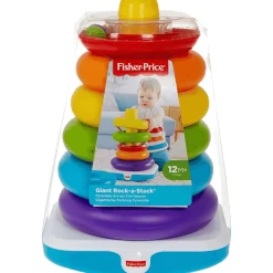 Fisher-Price Pirámide Balanceante juguete gigante para bebés +6 meses