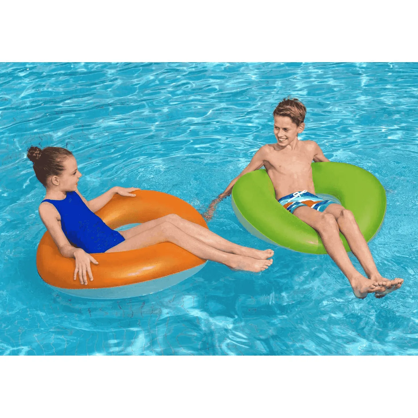 Flotador Hinchable Color Metálico 91 cm