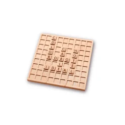 Formapalabras Travel Metal Box (100% Madera FSC) - Juego de Palabras Cruzadas Portátil