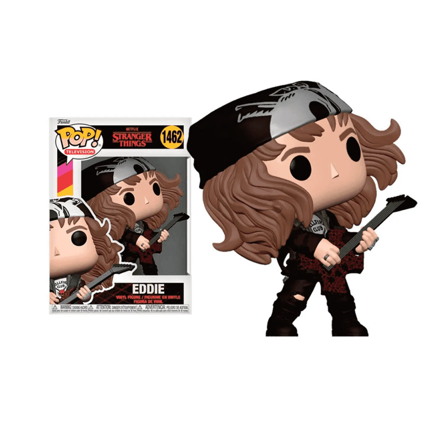 Funko Figura Hunter Eddie con Guitarra Stranger Things S4