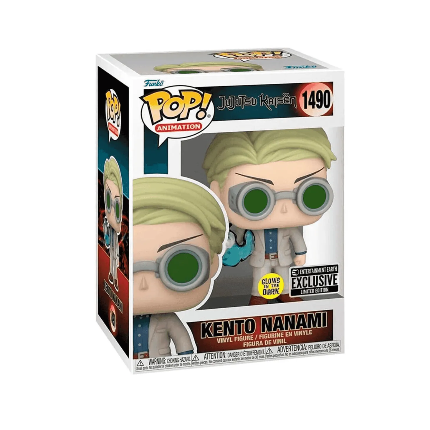 Funko Pop 1490 Kento Nanami GITD Jujutsu Kaisen