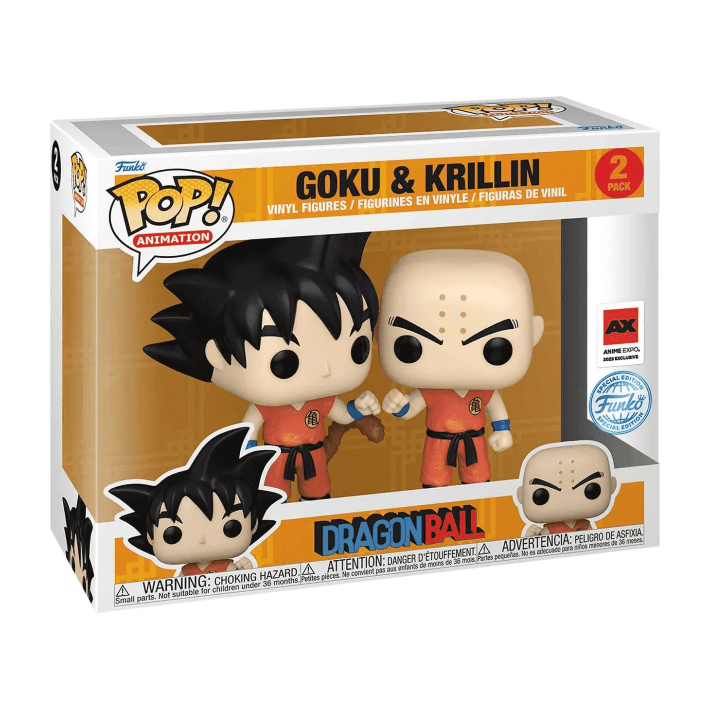 Funko POP Animation Dragon Ball Pack Goku and Krillin