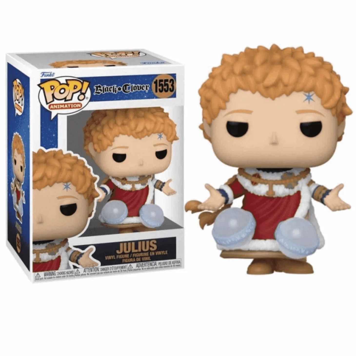 Funko Pop Black Clover Julius - Figura coleccionable Anime