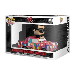 Funko Pop Bono Con El Auto De Achtung Baby: ideal para fans de la banda y coleccionistas