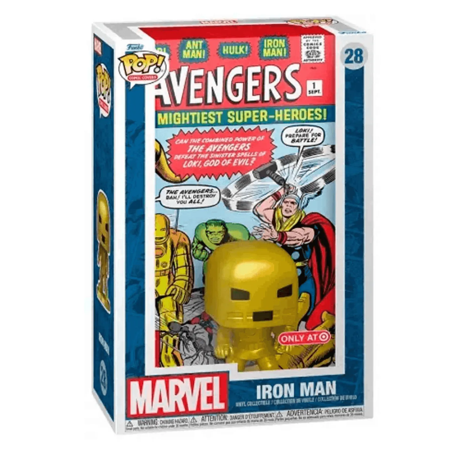 Funko Pop Comic Cover: Marvel- Avengers #1
