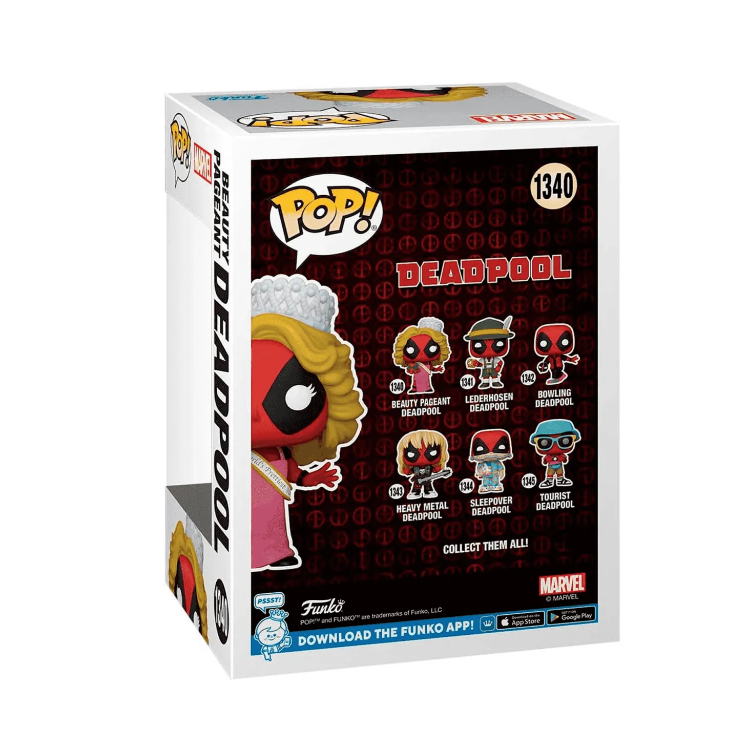 Funko Pop DeadPool Concurso de Belleza 1340