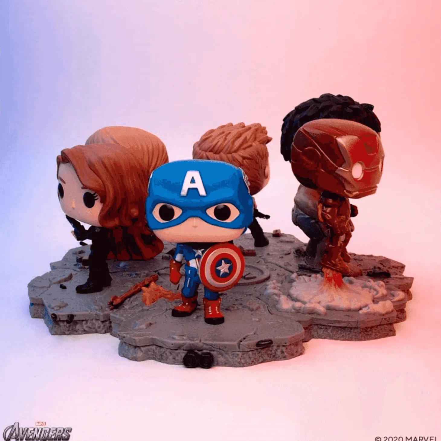 Funko POP Deluxe Avengers Figura Iron Man Assemble Series